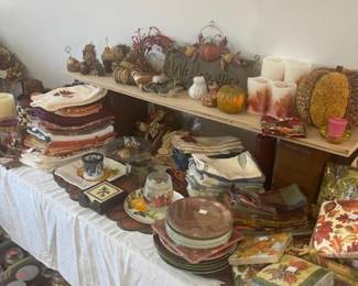 Fall and Thanksgiving decor