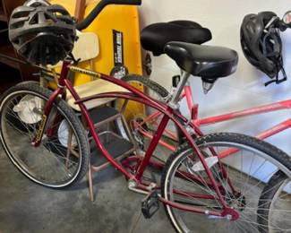 Two bicycles available