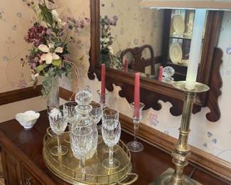 Waterford crystal,  server