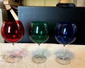 Balloon wine glasses