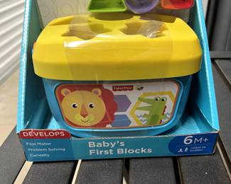 Fisher price babys first blocks