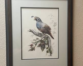 Rick Bennett Bird Print
