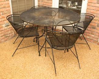 1033 Round Table and 4 chairs 150.00
