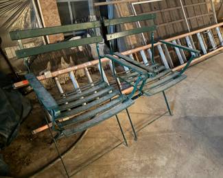 Folding Metal Chairs 