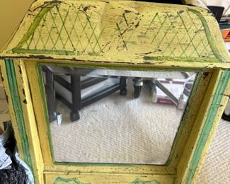 Tin Waste Receptacle 