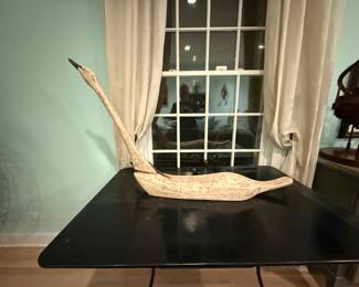 Antique Wood Goose