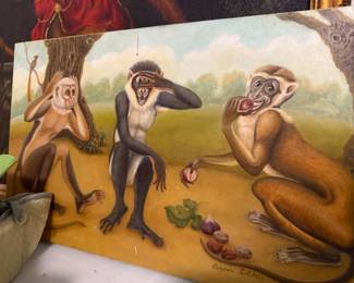 Framed Art, Signed Deho