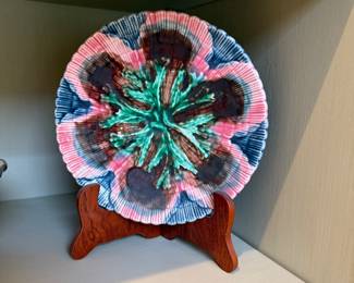 Antique Majolica Plates 