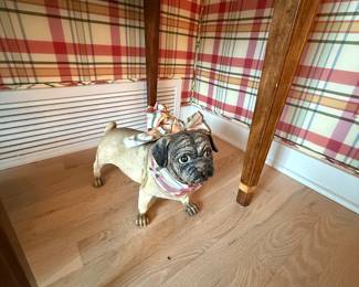 Pug Statue 