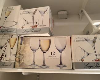 Lots of Wine Glasses