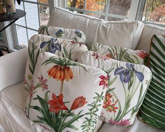 French Fabric Pillows
