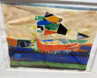 Ulfert Wilke Watercolor Collage