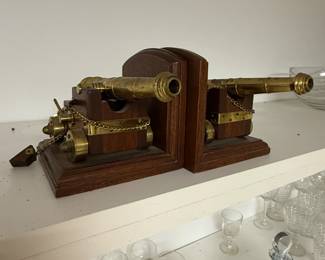 Cannon Bookends