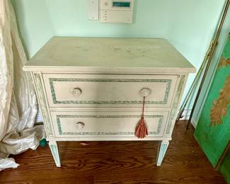 Painted Side Table