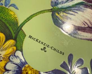 MacKenzie Childs Plates
