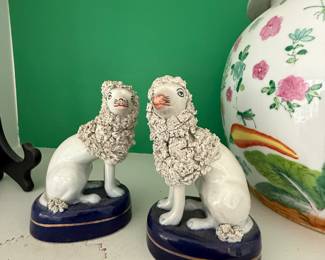 Staffordshire ceramic statue