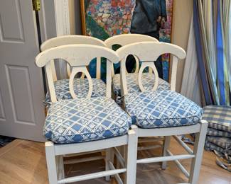 6 Total of the Pottery Barn Counter Chairs