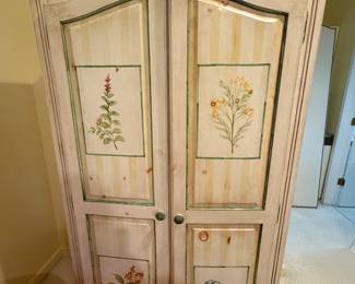 Wood Armoire 