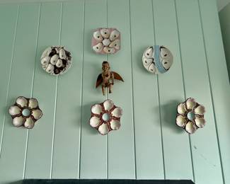 Oyster Plates,  little Devil boy is not for sale