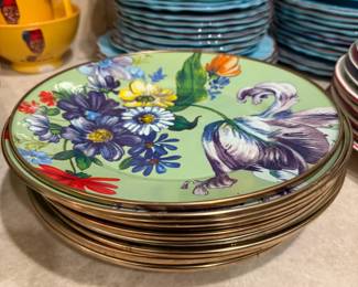 MacKenzie Childs Plates