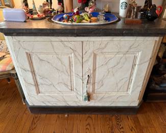 Painted Storage Cabinet'