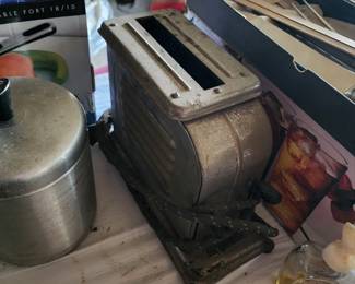 Antique toaster