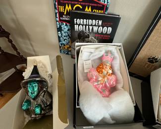 Wizard of Oz Wicked Witch and Glenda the Good With ornaments