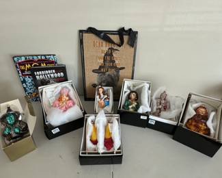 Christopher Radko retired Wizard of Oz ornaments
