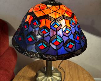 Tiffany style lamp
