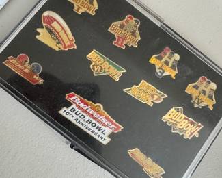 Bud Bowl collectible pins
