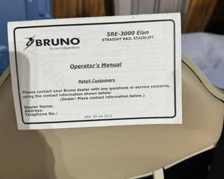 Stair lift… Has been disassembled and ready to be installed