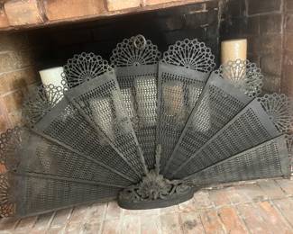 Fireplace fan