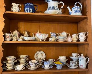 Assorted European and Asian China