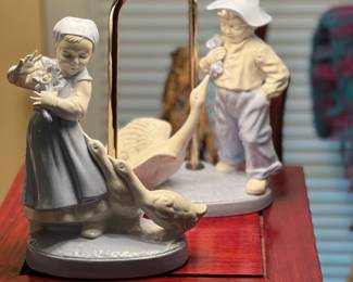 Perfect for a nursery-Holland mold lamps