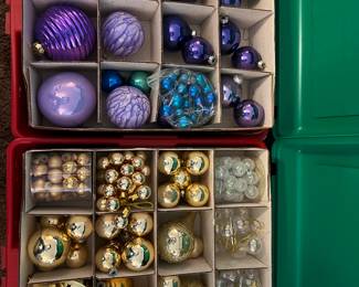 Christmas ornaments- some vintage