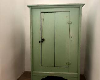 Small Mint Cabinet