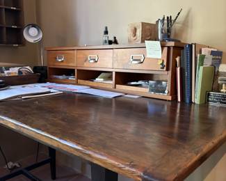 Desk and Organizer
