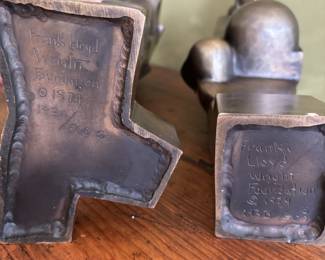 Frank Lloyd Wright Bronze Sculpture