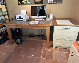 Desk and File Center 