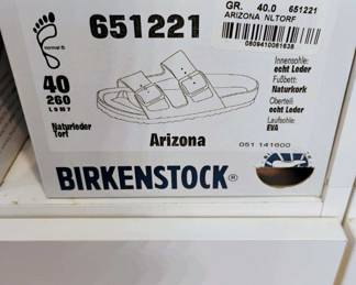 Assortment of Birkenstock Sandals
