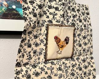 Rooster Themed Tote Bag