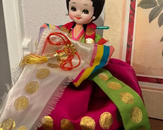 Korean Folk Art Doll