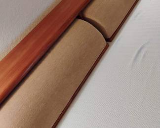 Kibaek Mobelfabrik Denmark Queen Size Platform Bed with Rotating Backrests