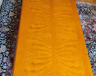 Oak Rectangular Coffee Table with Lift Top