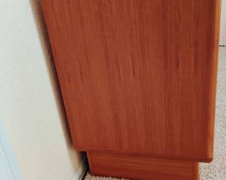 Kibaek Mobelfabrik Mid Century Danish Teak 6 Drawer Lowboy Dresser