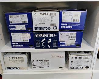 Assortment of Birkenstock Sandals