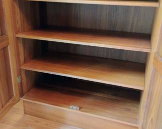 Mid Century Danish Teak 4 Door Cabinet