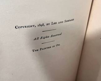 The Painter in Oil by Daniel Burleigh Parkhurst