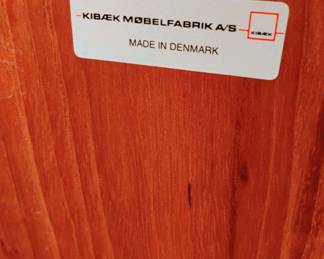 Kibaek Mobelfabrik Mid Century Danish Teak 6 Drawer Lowboy Dresser