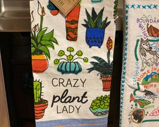 Crazy Plant Lady Kitchen Towel
